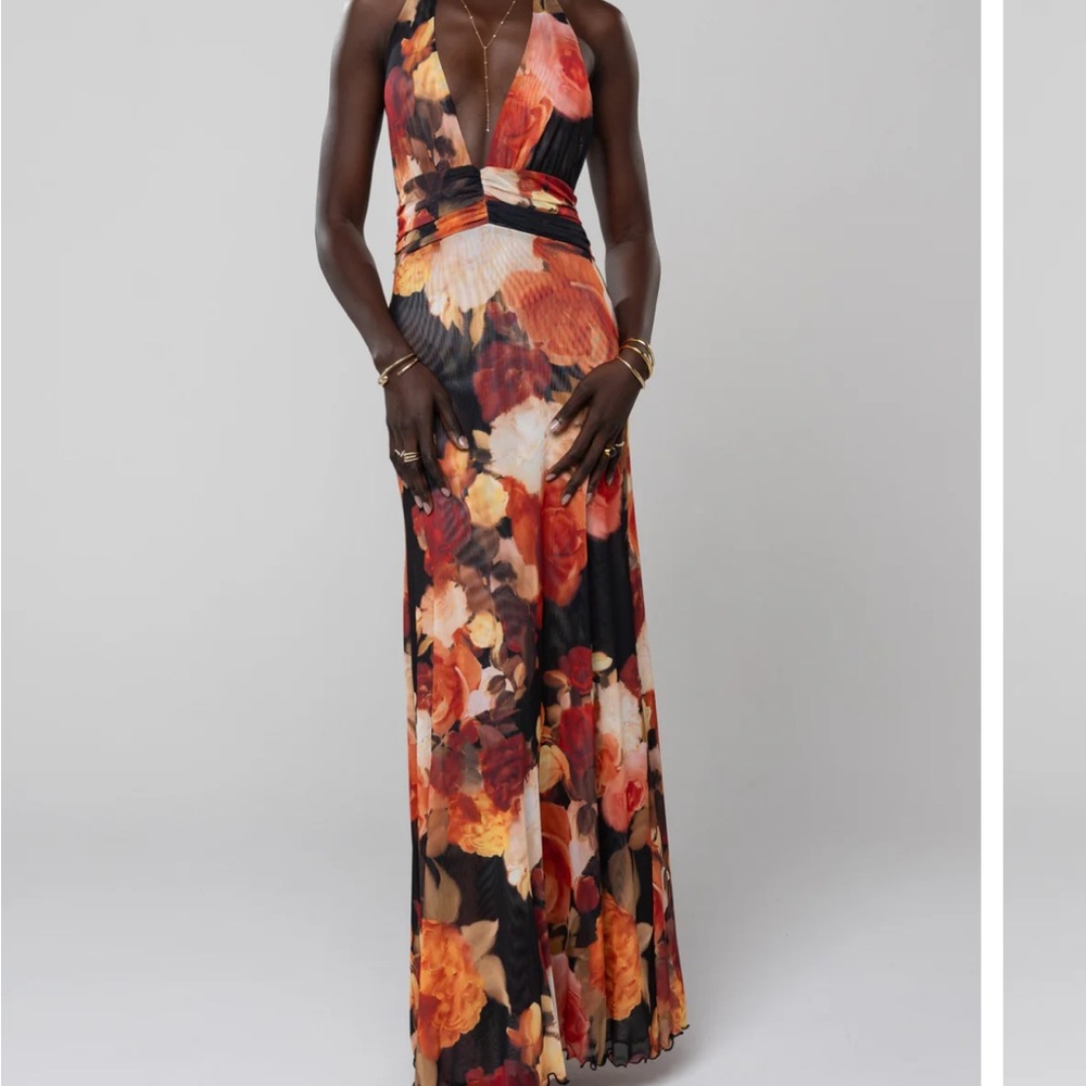 RESA Chelsea Floral Maxi Dress in Muse NWT